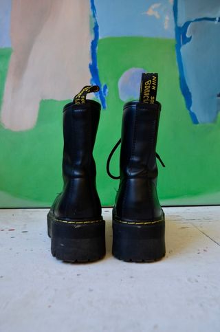 botas con plataforma