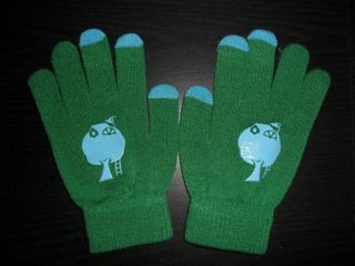 Guanti touch screen Mulino Bianco azzuro