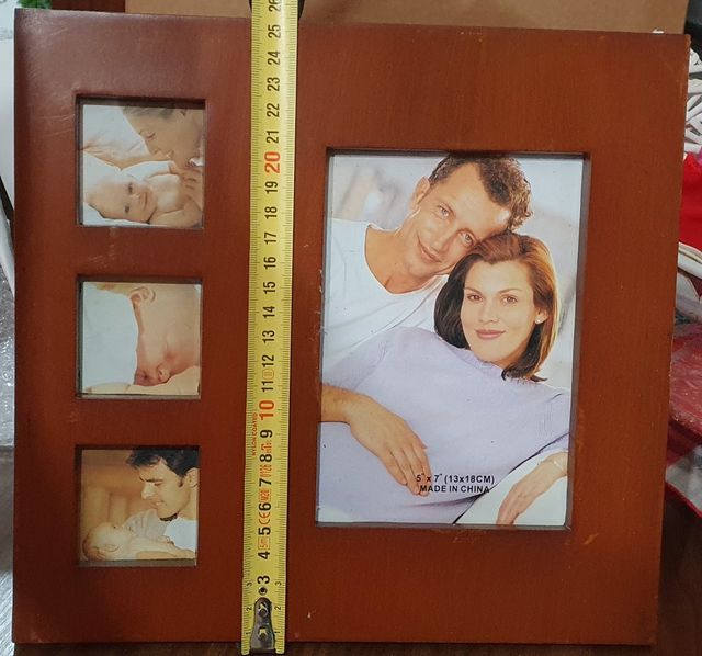 Cornice legno 4 immagini fotografie