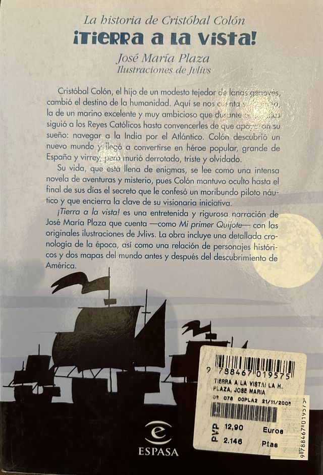 ¡TIERRA A LA VISTA! La historia de Colón.