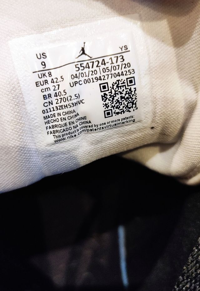 Nike Air Jordan 1 mid retro Chicago 42.5