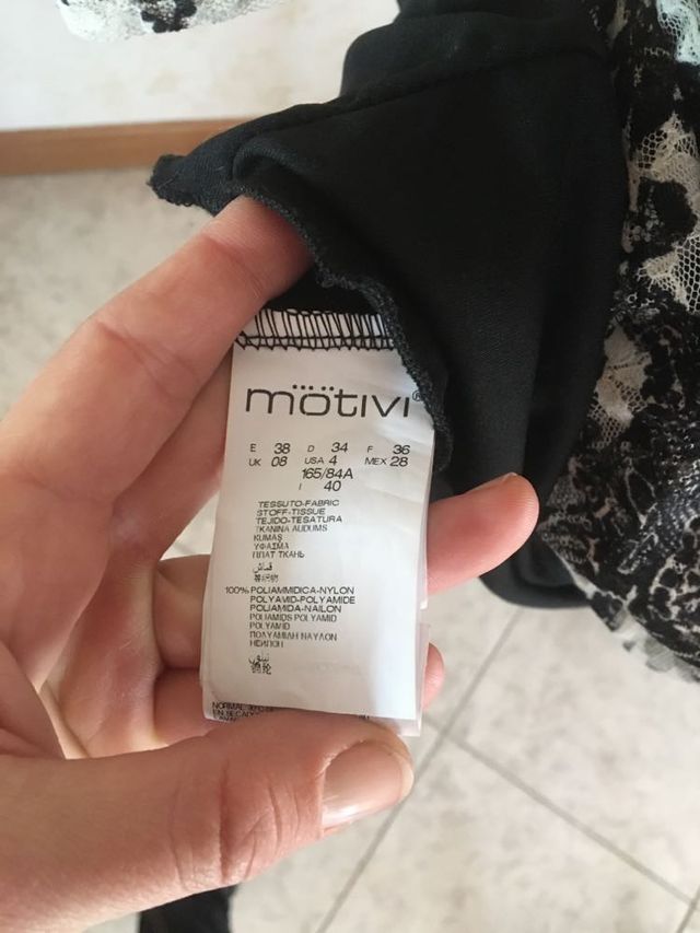 ABITO IN PIZZO MOTIVI ORIGINALE