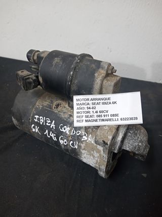 BANCO MOTOR DE ARRANQUE IBIZA6K 1.4I 60CV