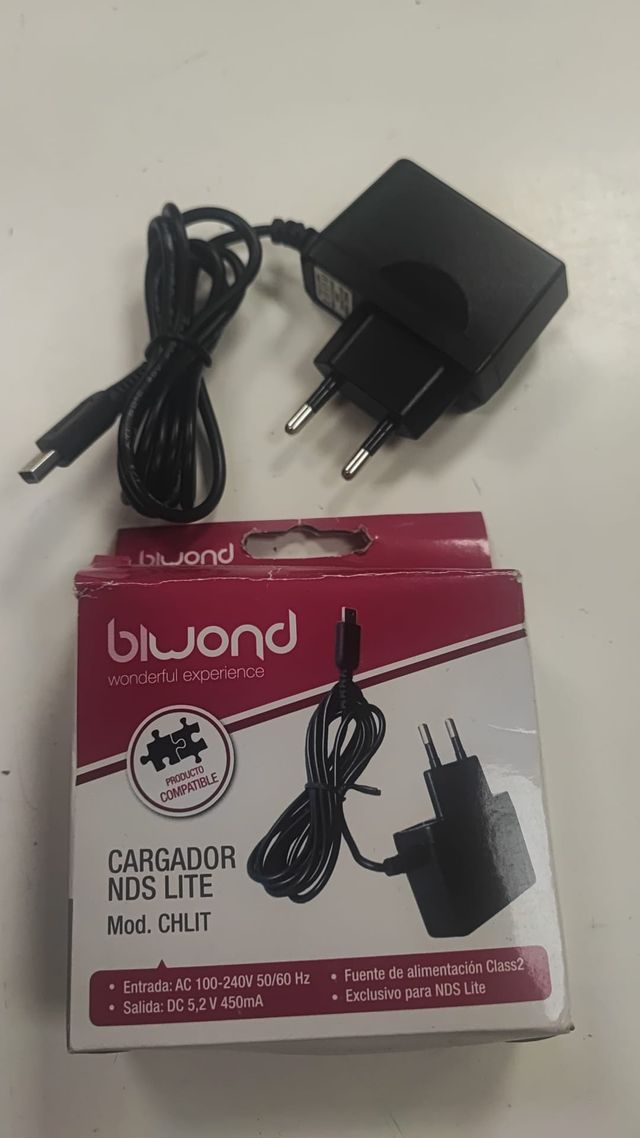 Cargador Nintendo Ds Lite