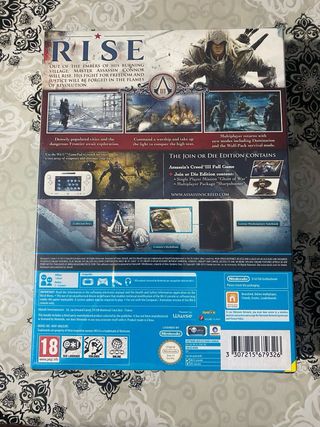 wiiu assassins creed 3 edicion coleccionista