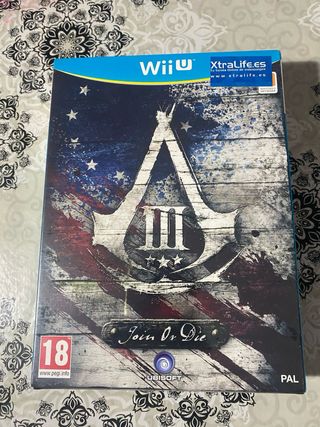 wiiu assassins creed 3 edicion coleccionista