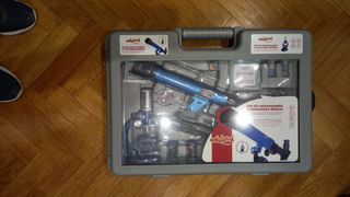 Set de microscopio y telescopio deluxe