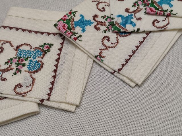 Tovaglia punto croce