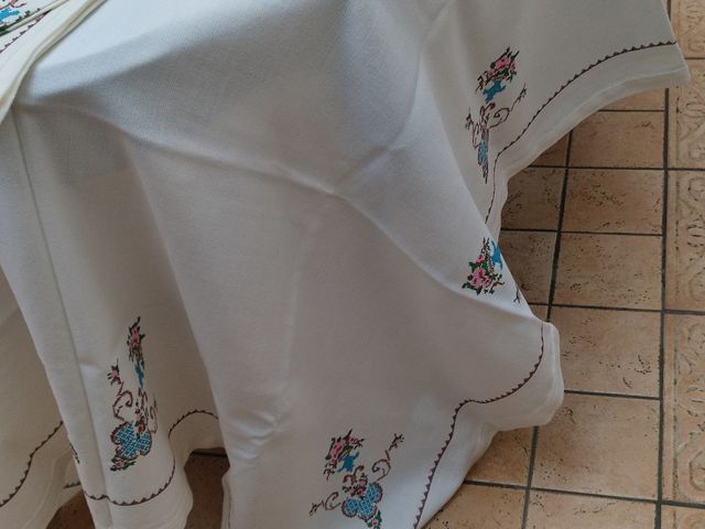 Tovaglia punto croce