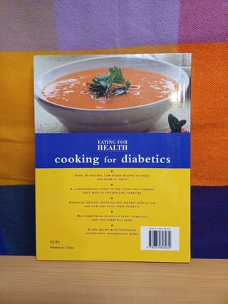 Libro cocina para diabéticos _ en inglés