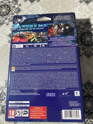 wiiu bayonetta 1 y 2 edicion especial(precintados)