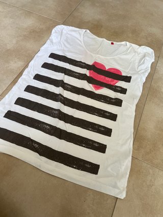 Camiseta estampada básica T. L/XL