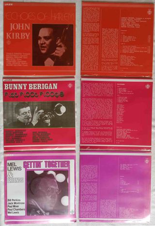 JAZZ y BLUES - 82 discos LPs