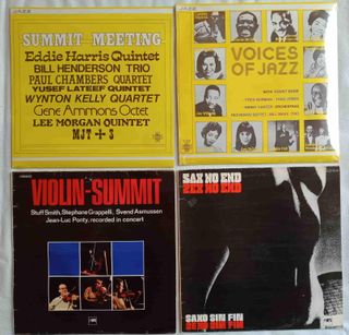 JAZZ y BLUES - 82 discos LPs