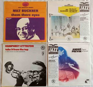 JAZZ y BLUES - 82 discos LPs