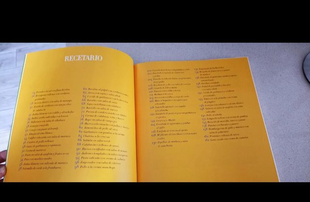 Libro de cocina Saber cocinar