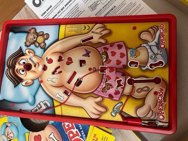 juego de mesa operacion.