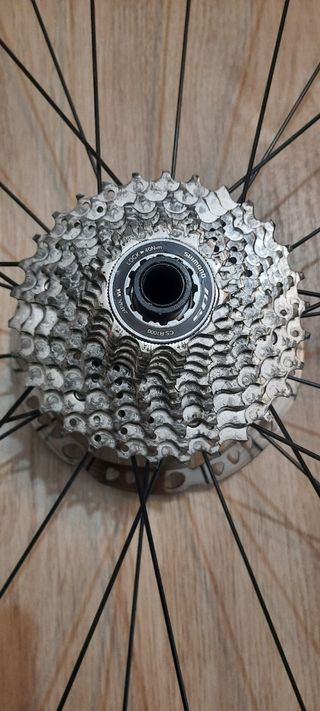 Ruedas Fulcrum 6DB +discos y Shimano 105 11V