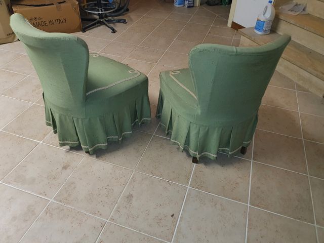 Coppia poltroncine anni 50