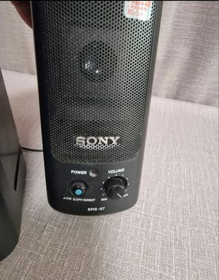 SONY, altavoces ordenador