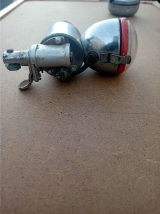 DINAMO Y TIMBRE ANTIGUO BICICLETA