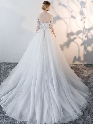 vestido de novia，Nuevo sin estrna
