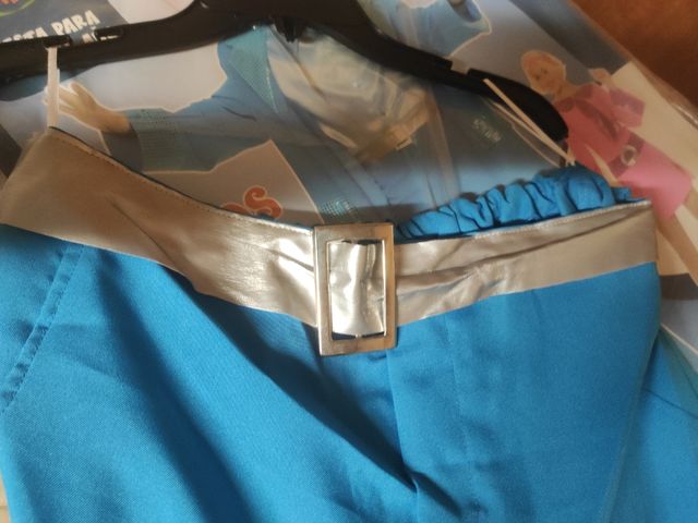 Disfraz  adulto años 70.