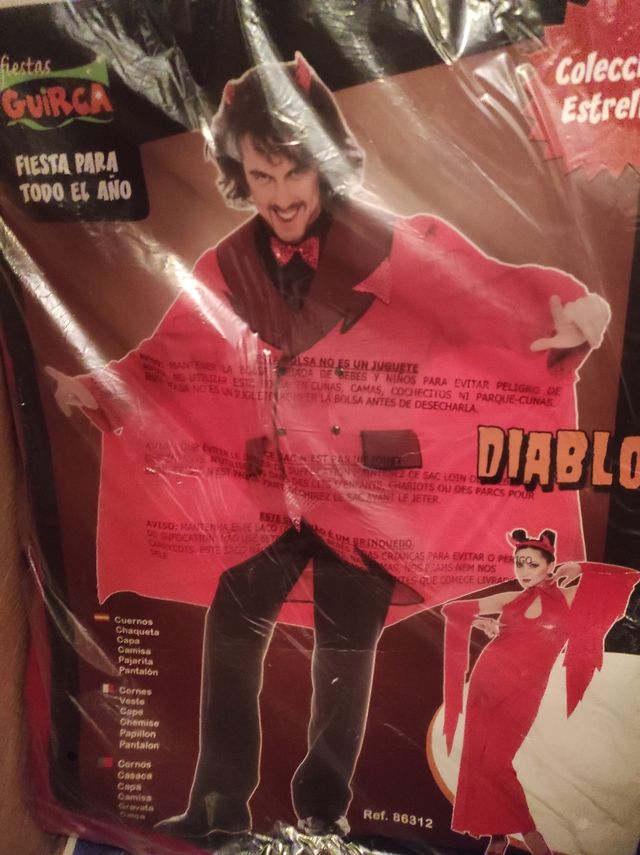 Disfraz diablo adulto