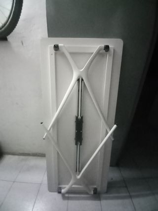 Mesa plegable.