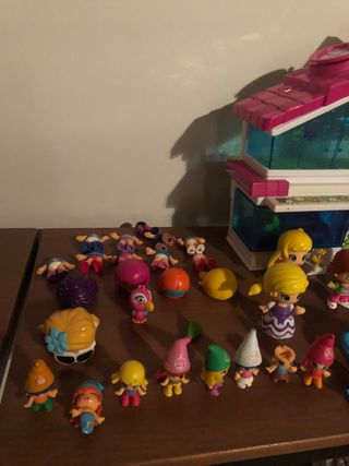 Casa pinypon con muñecos y accesorios