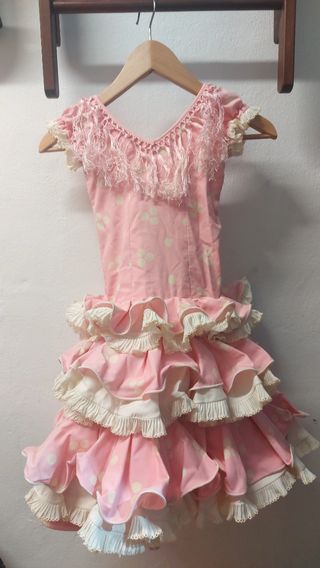 Traje de flamenca niña