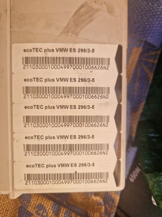 Piezas d Caldera VAILLANT Ecotec Plus