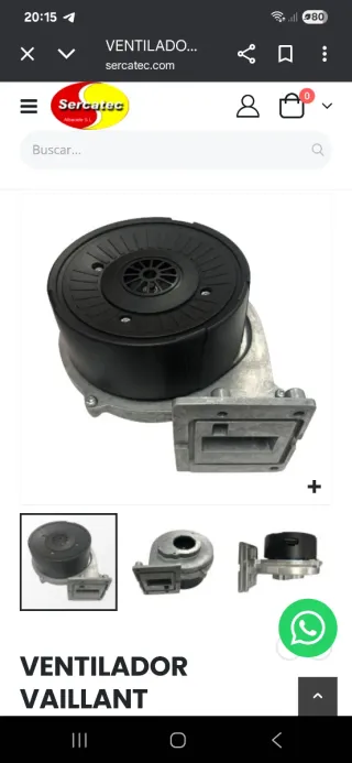 Piezas d Caldera VAILLANT Ecotec Plus