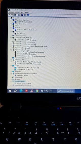 Acer Extensa 2530 Win 11