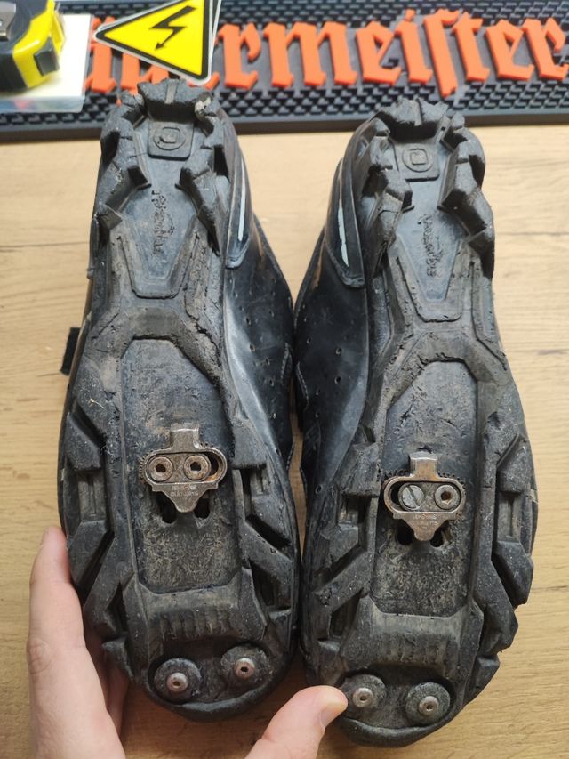 Zapatillas cala bici MTB Shimano spd