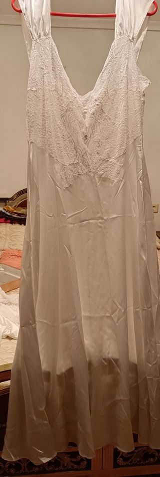 Camisón y bata a juego