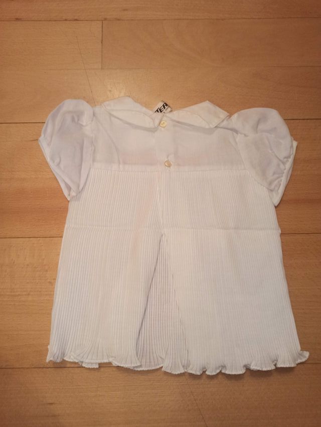 Camiseta blanca bebe nueva