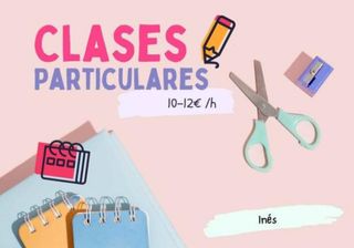 Clases particulares a niños de primaria