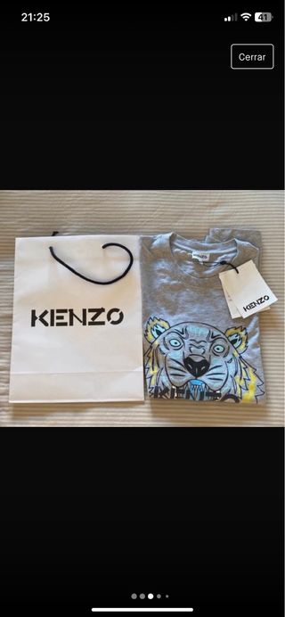 camiseta Kenzo talla M nueva con etiqueta
