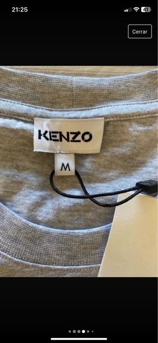 camiseta Kenzo talla M nueva con etiqueta