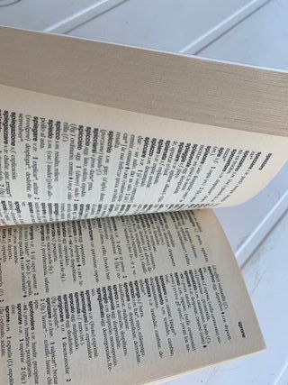 Lote 3 diccionarios: inglés médico, italiano,chino