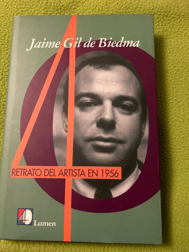Retrato del artista en 1956. Jaime Gil de Biedma.