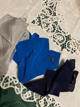 3 fazzoletti da taschino
