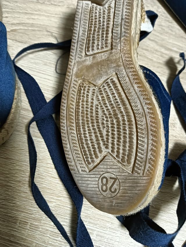 Vestidito de fallerita azul osc 6- 7 años