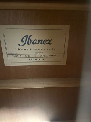Guitarra Acustica Ibanez