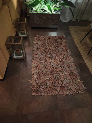 Alfombra de cuero