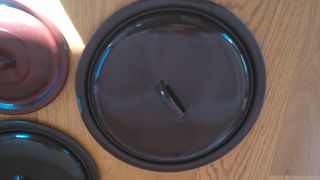 Lote de 5 antiguas tapas de cazuelas