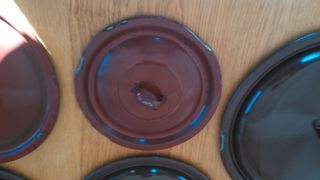 Lote de 5 antiguas tapas de cazuelas