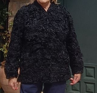 Chaquetón de astracán talla 44, 46