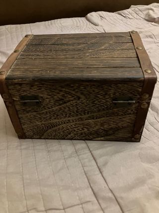 caja de madera